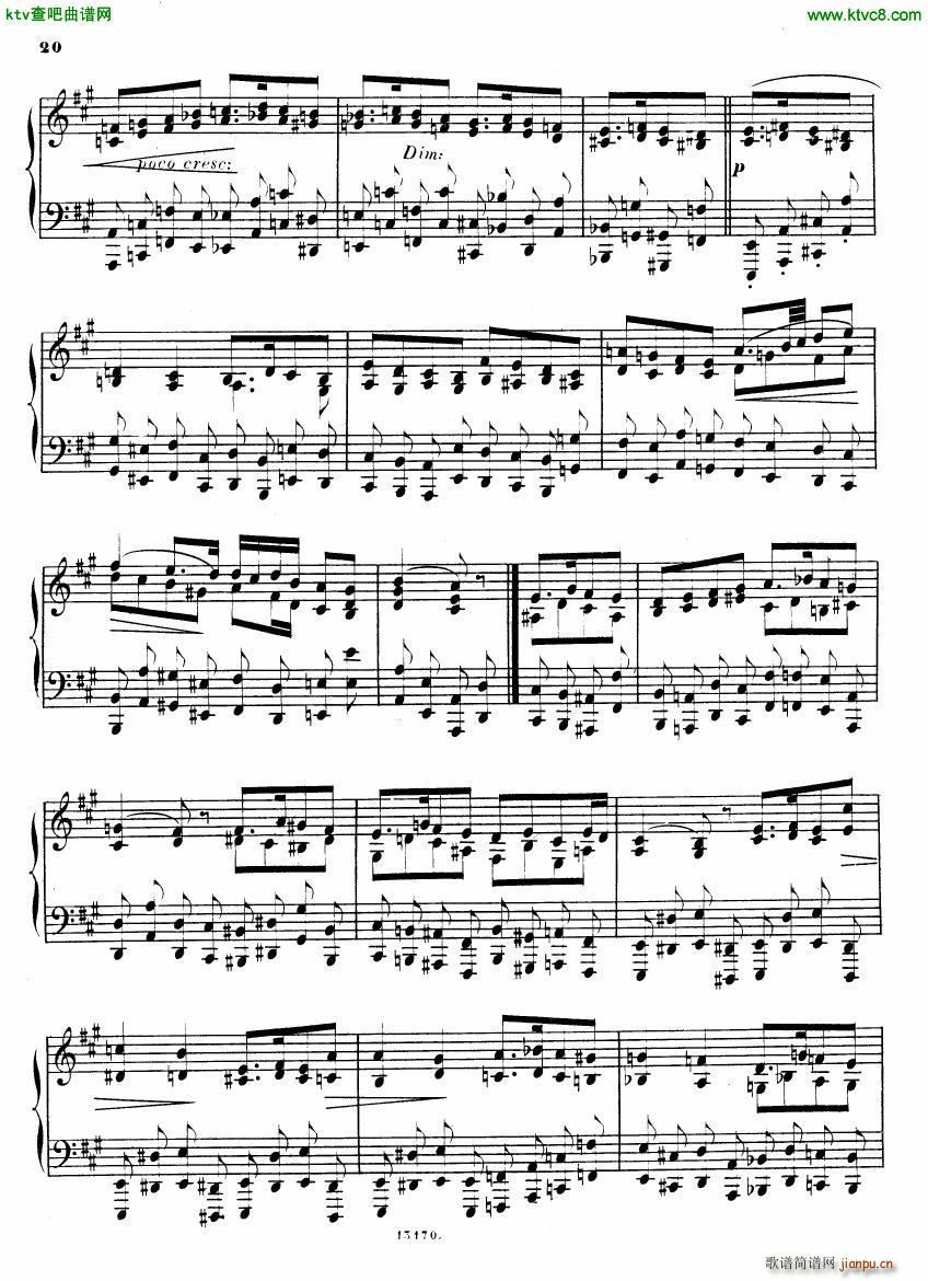 Alkan op 38b Deuxieme recueil de chants(V)19