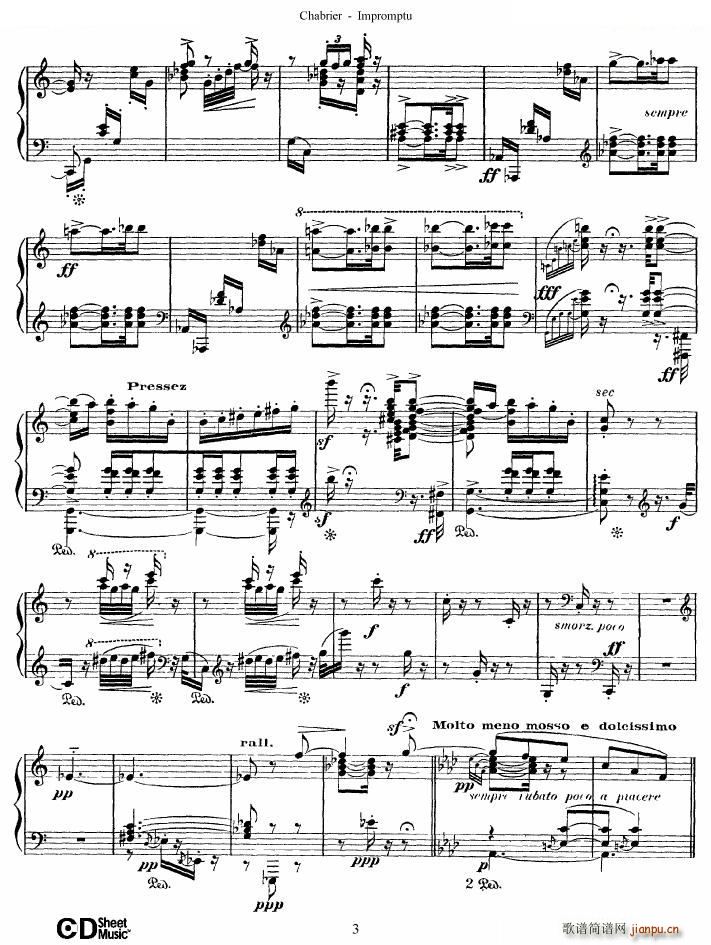 Chabrier Impromptu Impromptu(ʮּ)3