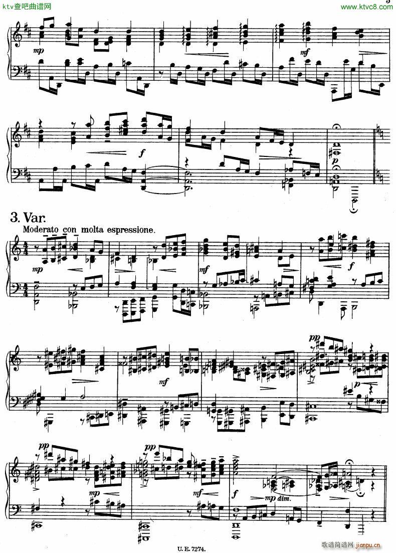 Haba variations on schumann(V)3
