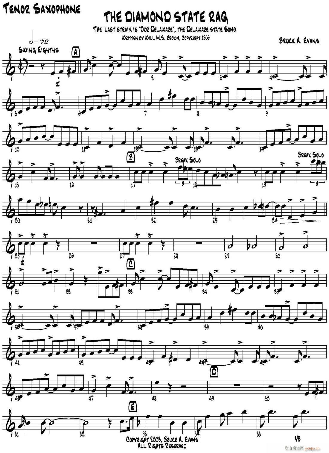 THE DIAMOND STATE RAG  _˹(V)1