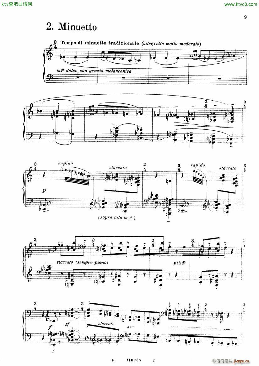 Casella Sonatina piano(V)9