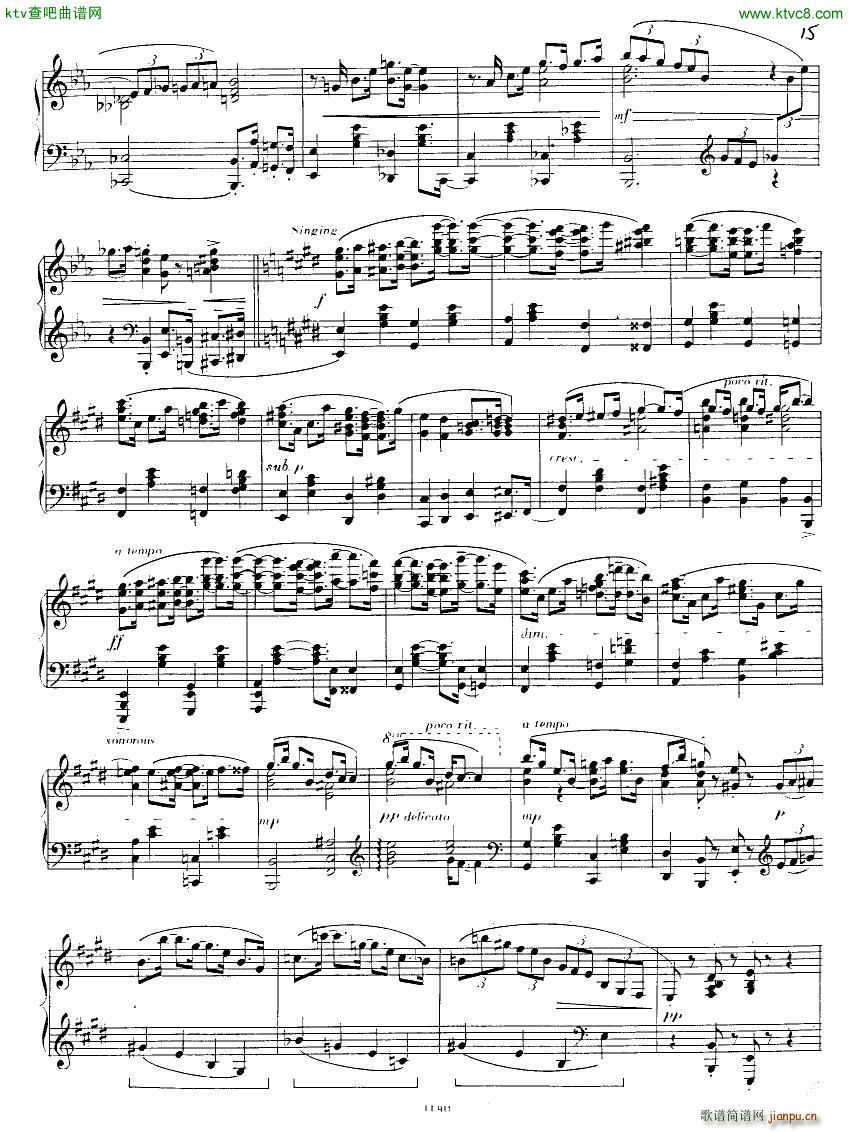Albright Grand Sonata in Rag(V)15