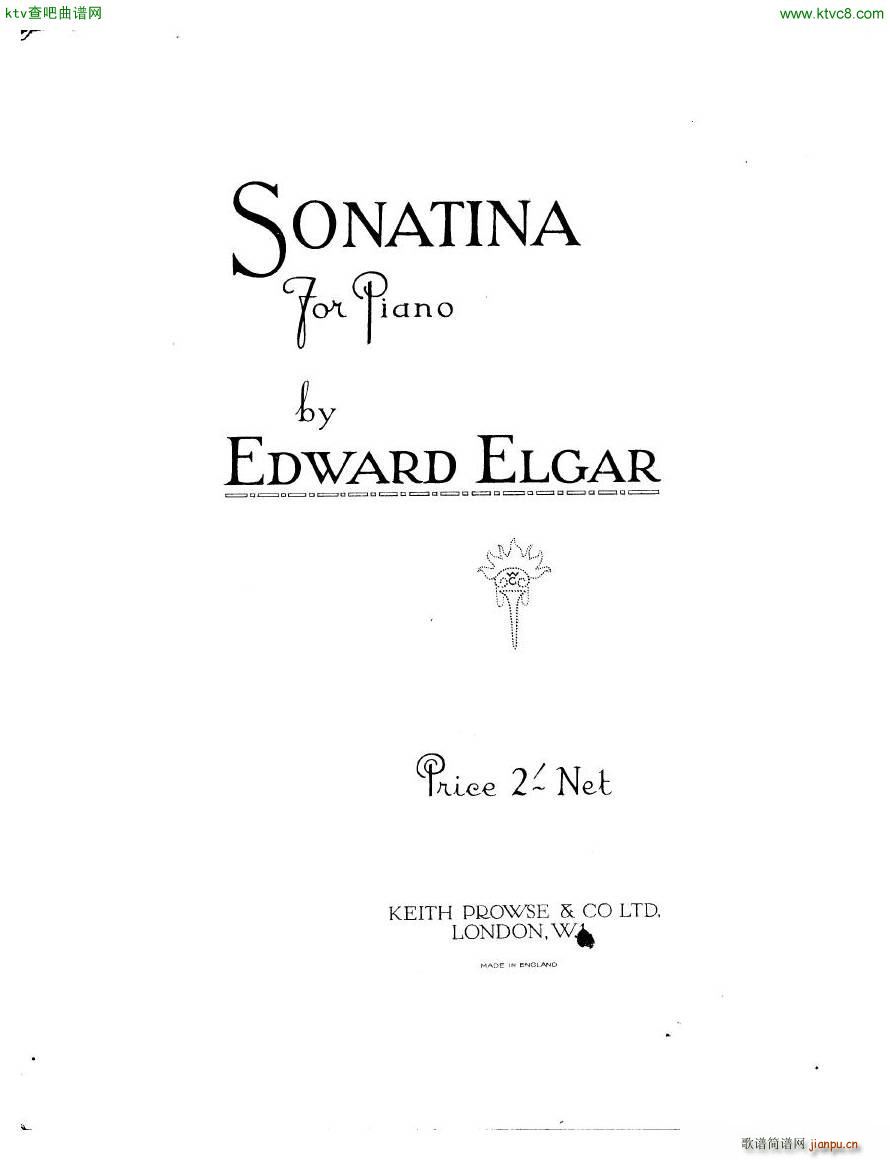 Elgar Sonatina(V)1