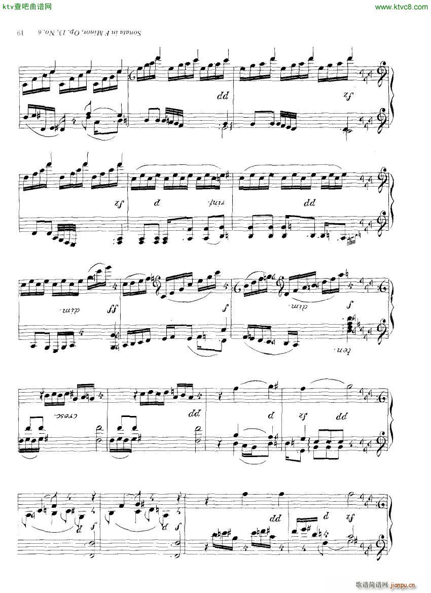 Clementi 13 6 Sonata Fminor 1 2(V)11