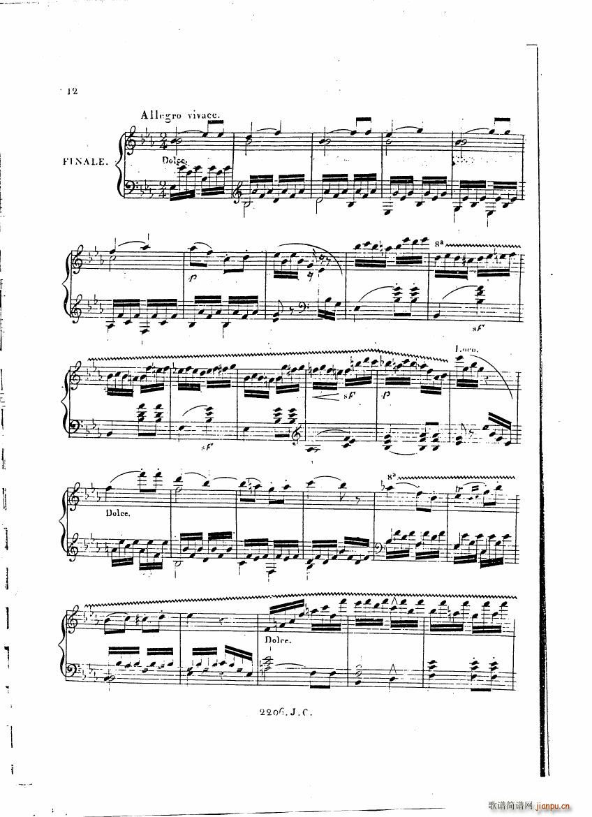 Czerny Variations brillantes(V)11