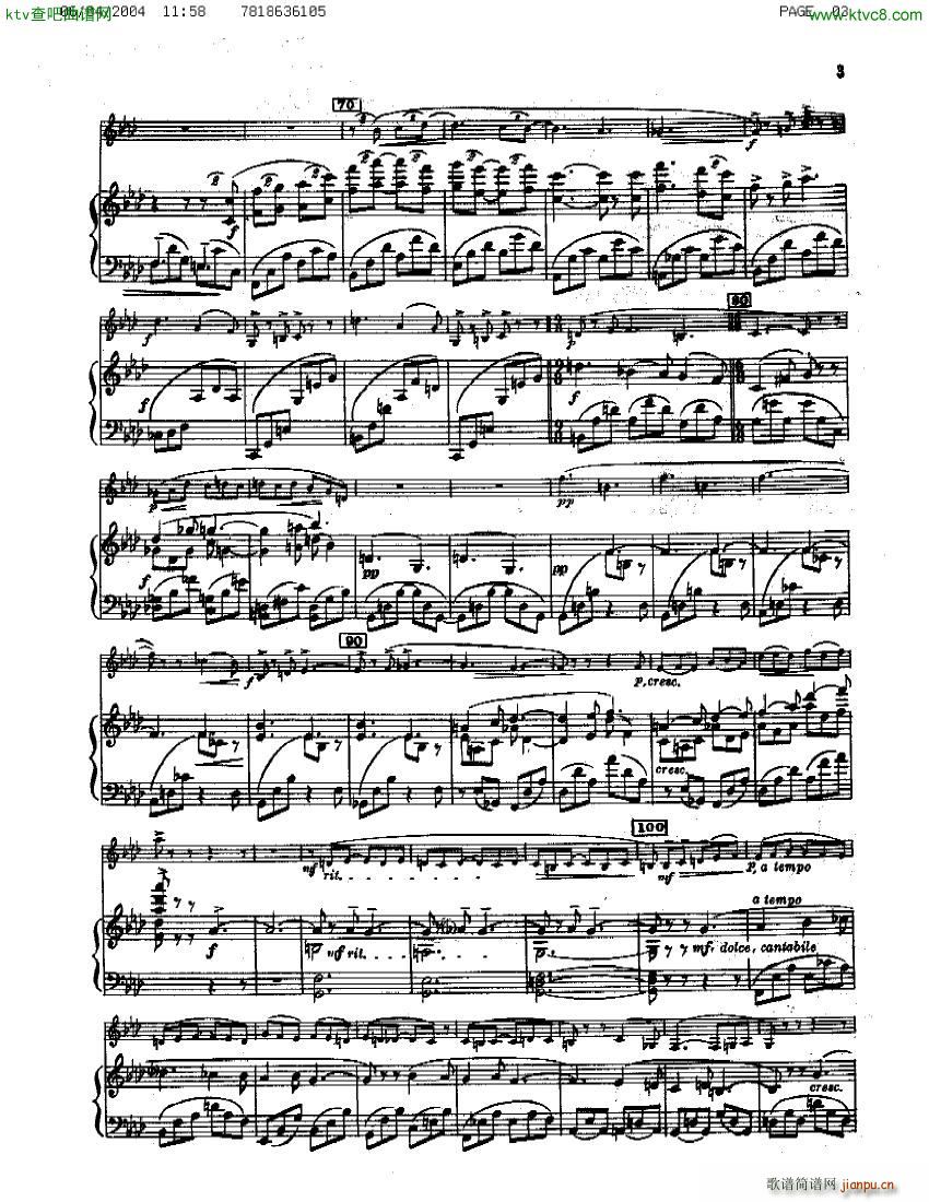 Guastavino Sonata Para Clarinete Y Piano(V)3