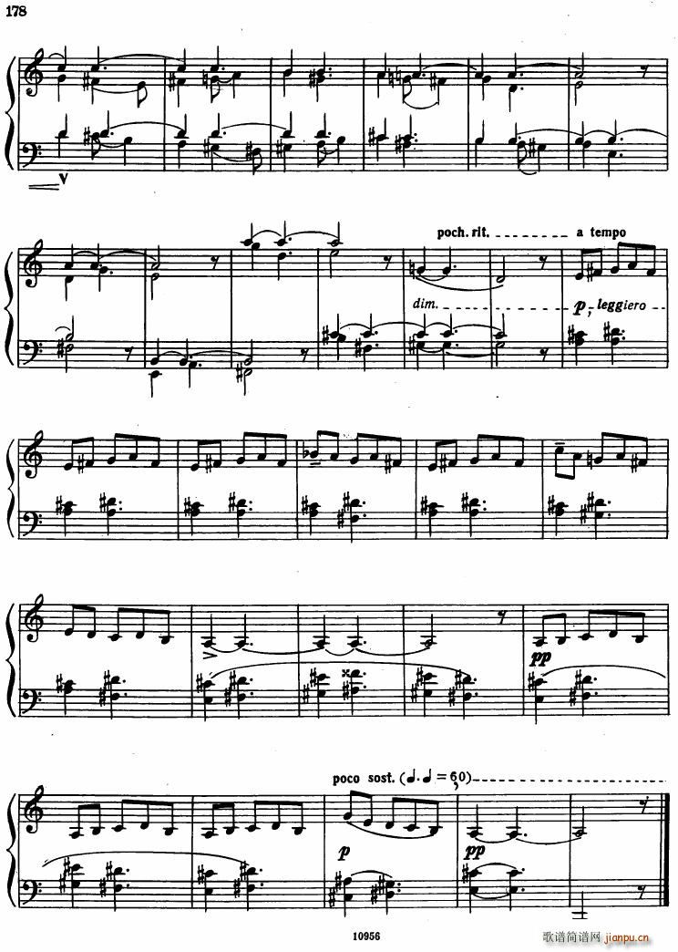 Bartok SZ 107 Mikrokosmos for Piano 140 153(V)39