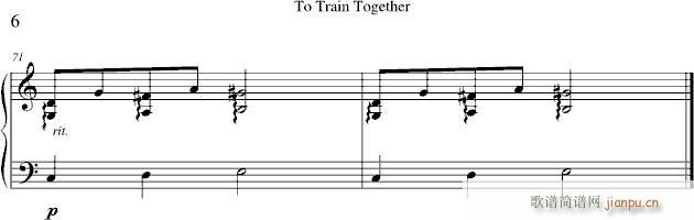to train together(V)6