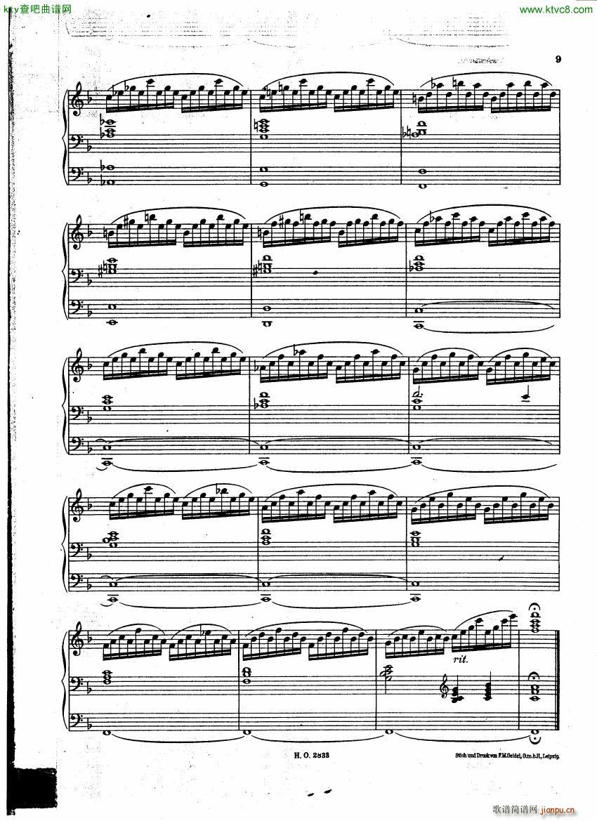 Bach JC Fugue F major on B A C H for organ(V)8