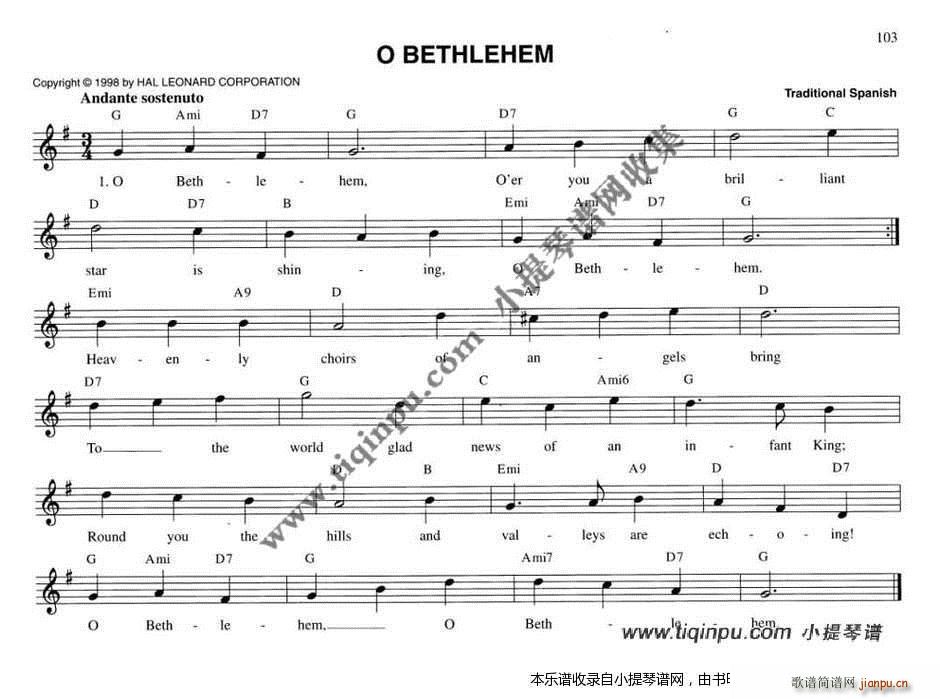 BETHLEHEM(ָV)1