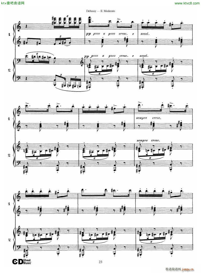 Debussy Printemps II(V)23