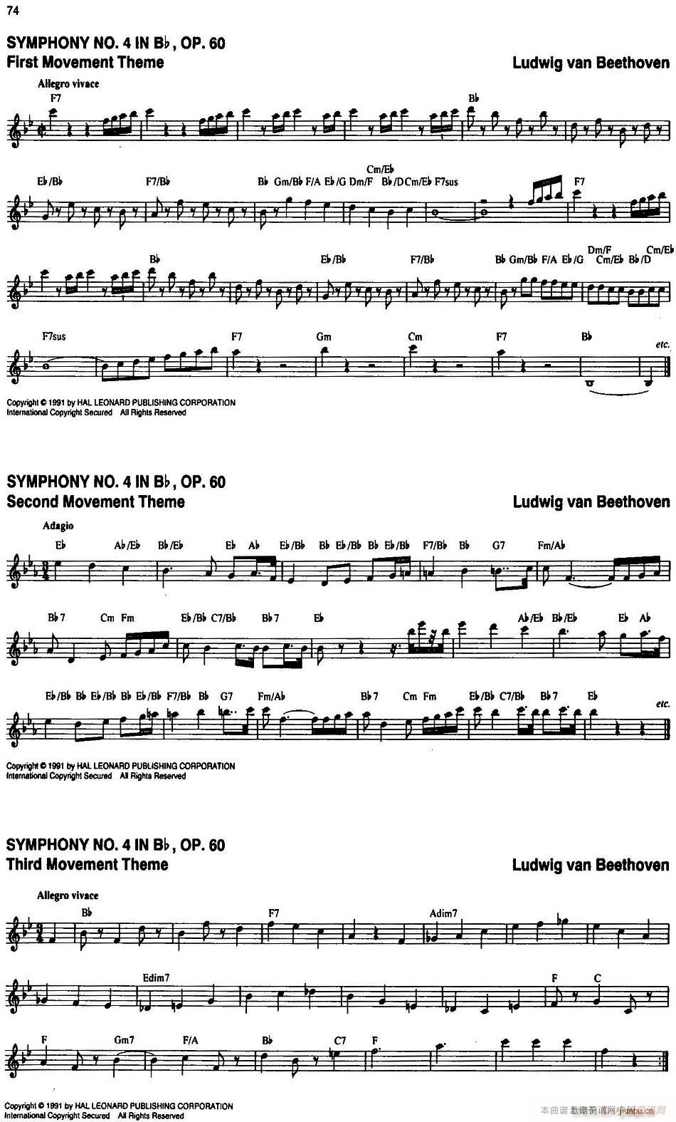 The Real Little Classical Fake Book P61 80(ʮ�ּ�����)14