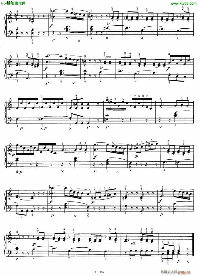 Benda 16 Sonatas (V)15
