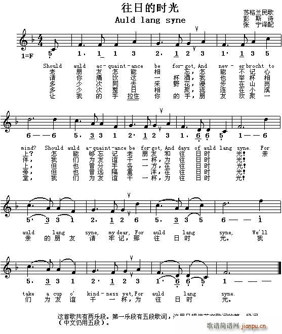 Km Auld lang syne յĕr(sh)(ʮּ)1