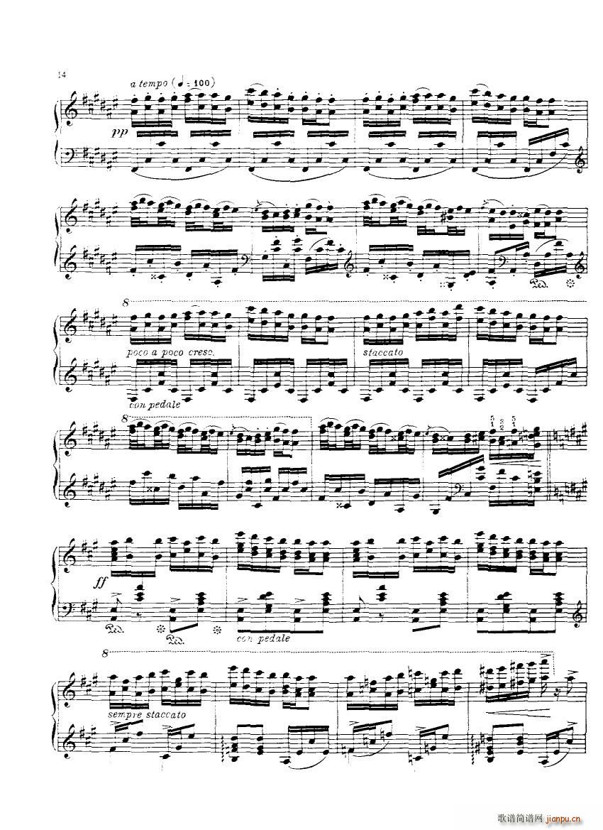 Beach Op 60 Variations on Balkan Themes(V)14