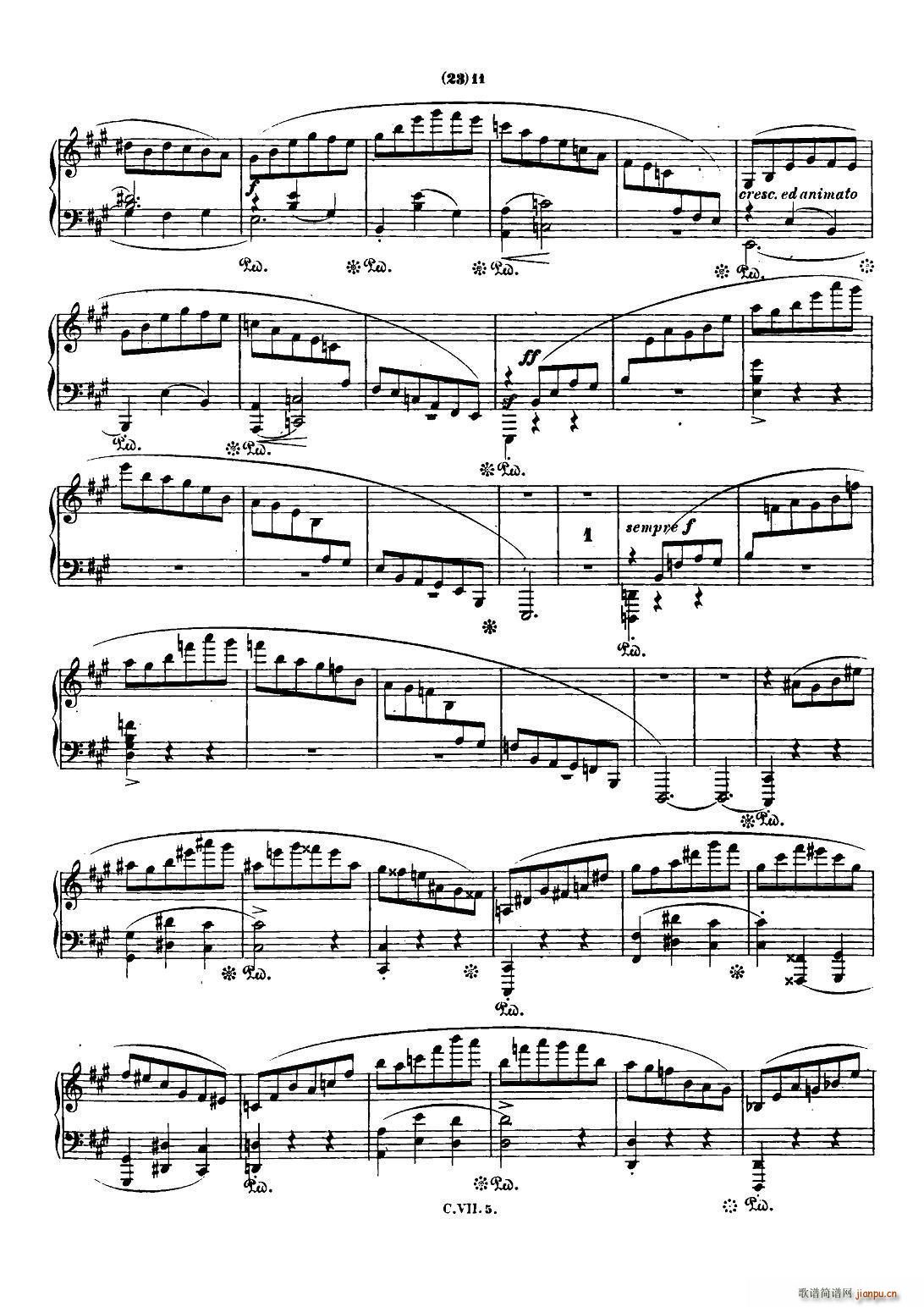 Ф Co Chopin Scherzo No 2 bС{ Op 31(V)10