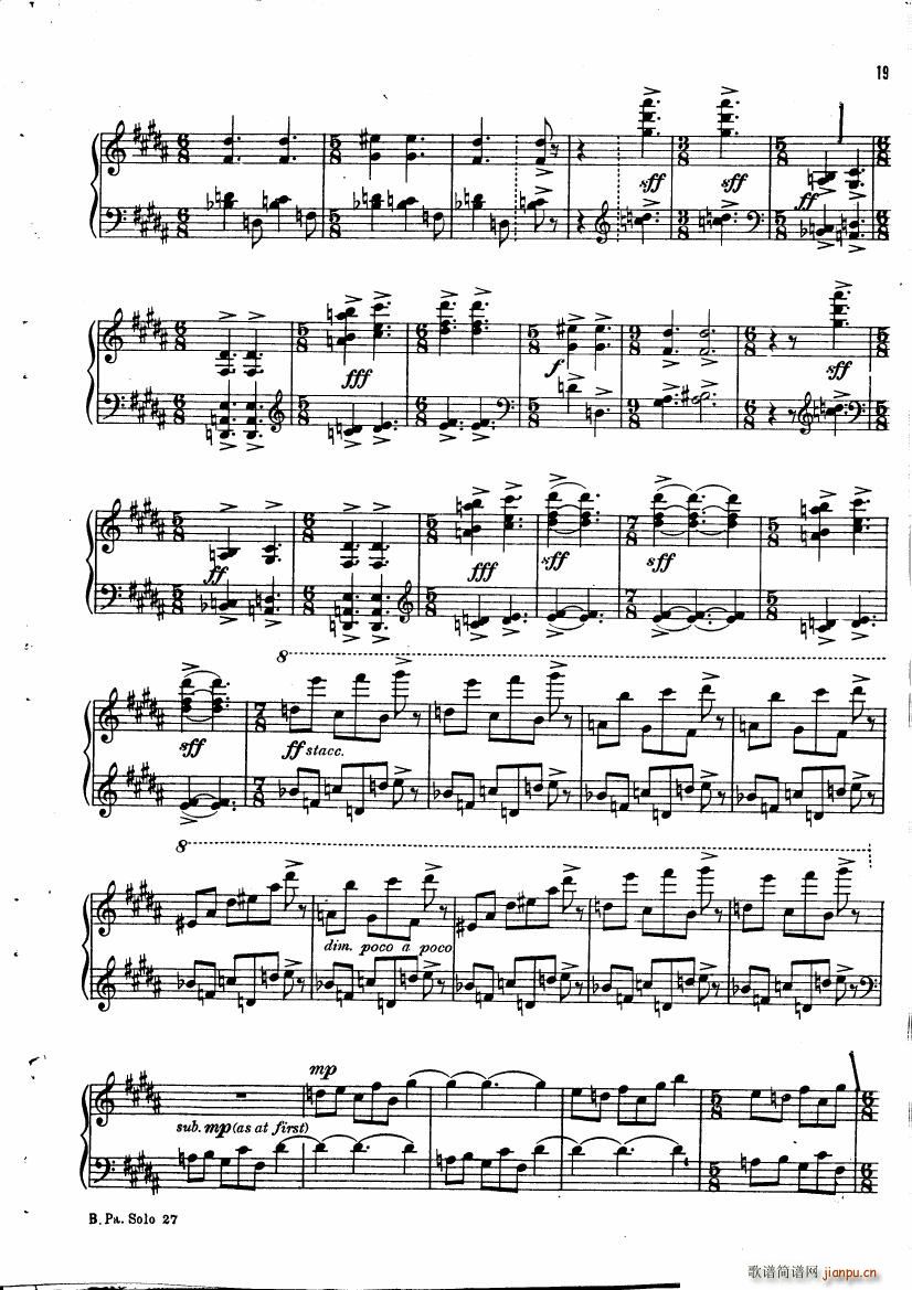 Copland Piano Sonata(V)20