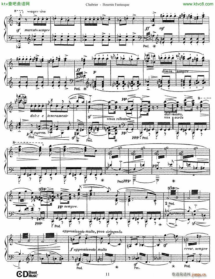 Chabrier Bourre Fantasque(V)11
