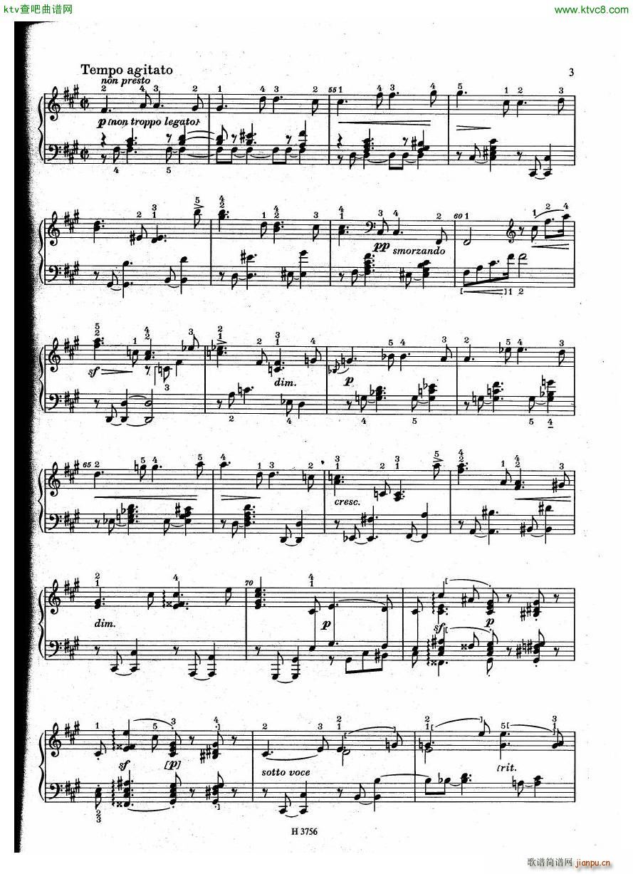 Dussek 61 Sonata Elegie Harmonique(V)3