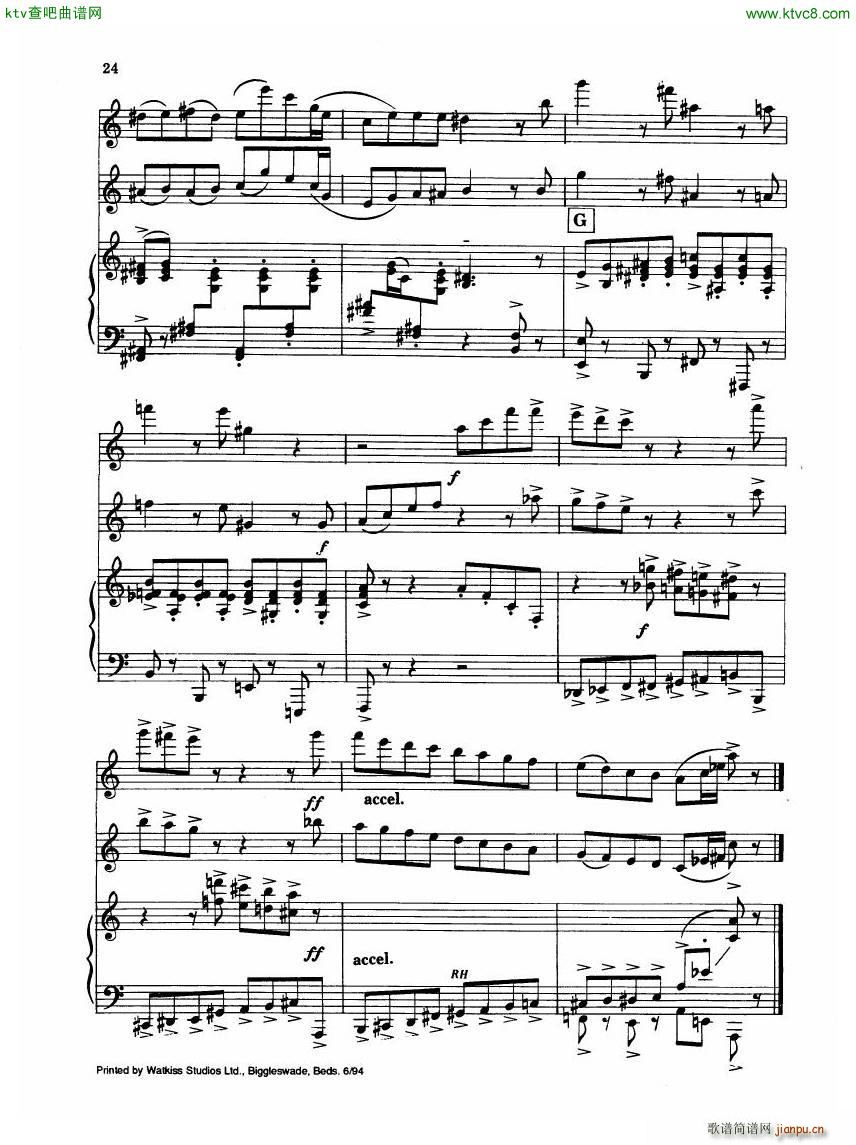 Madeleine Dring Trio For Flute Oboe And Piano(V)34