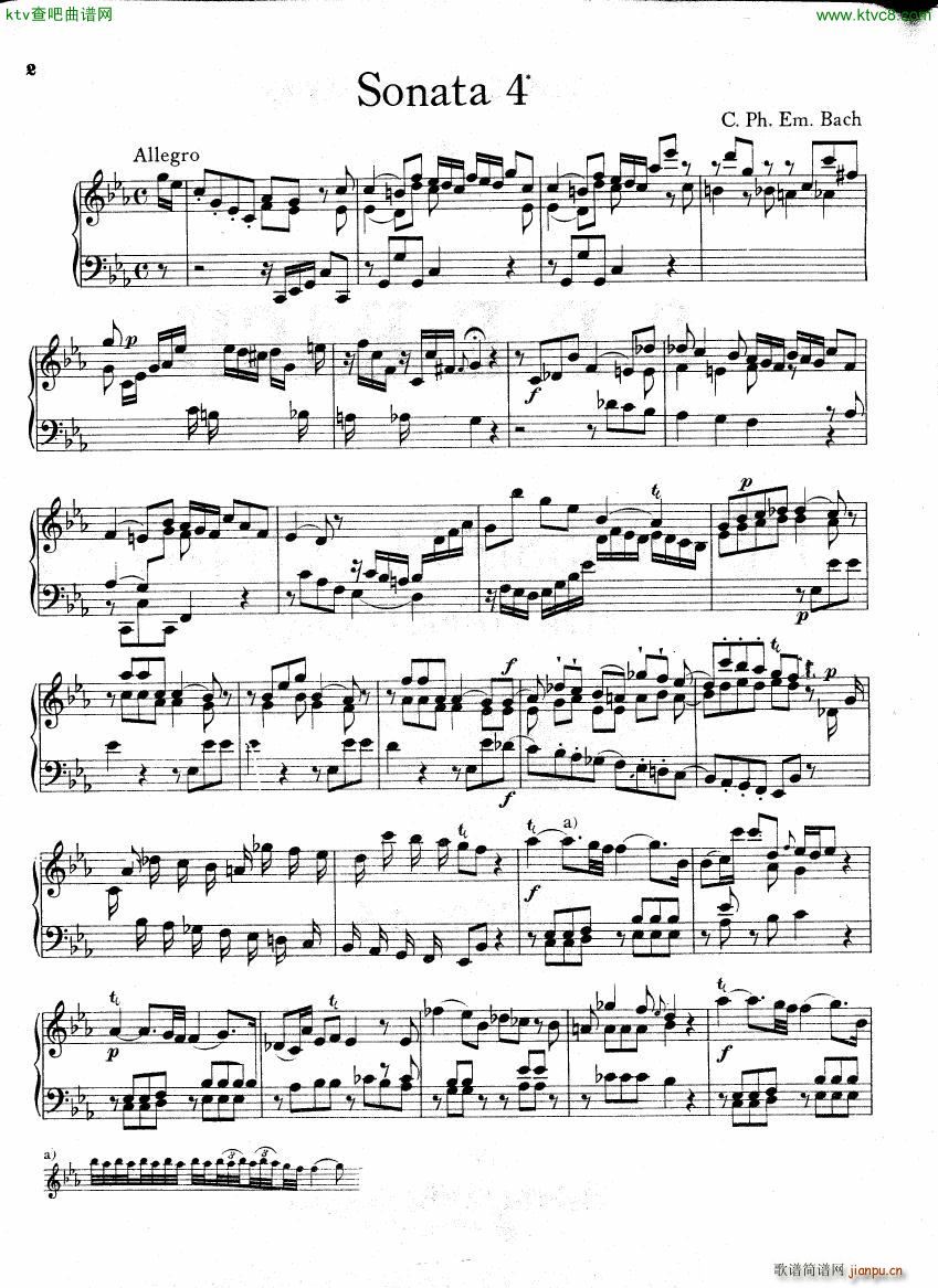 Bach CPE 6 Prussian Sonatas(V)17