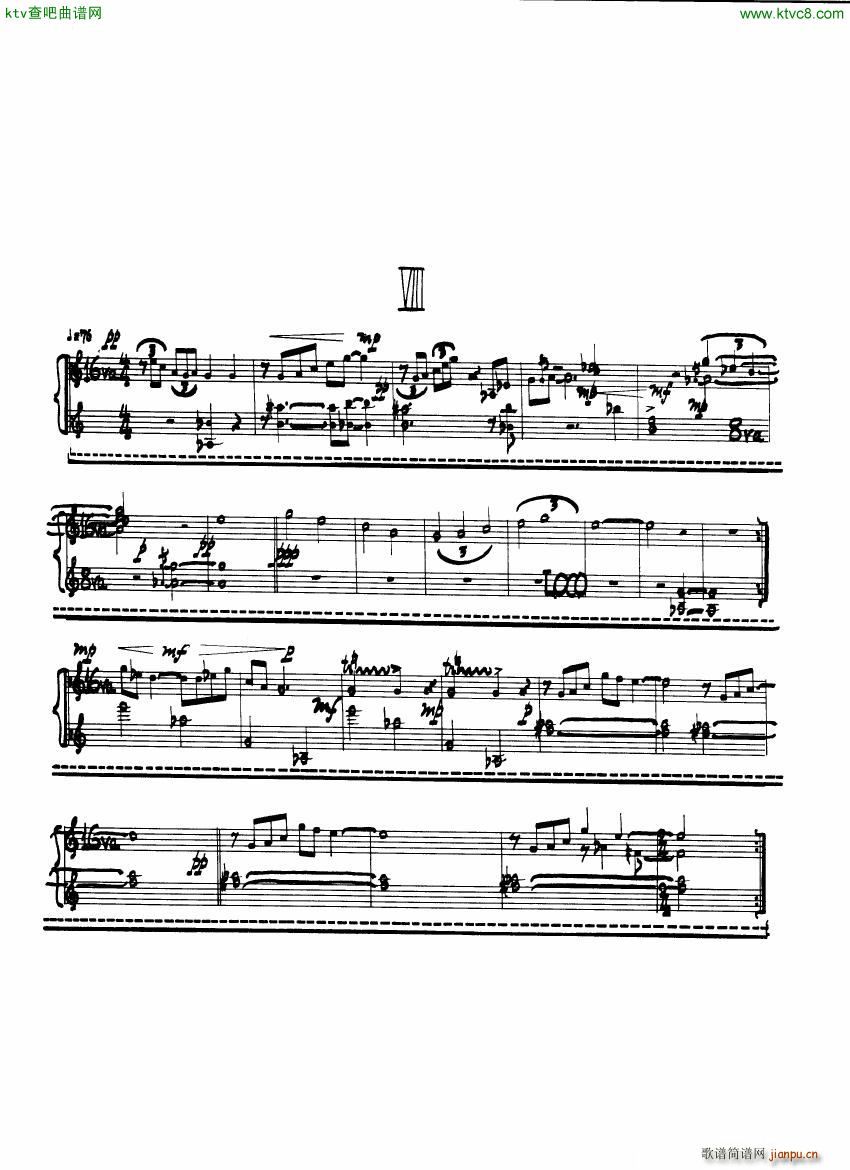Cage Sonatas and Interludes for prepared piano(V)15