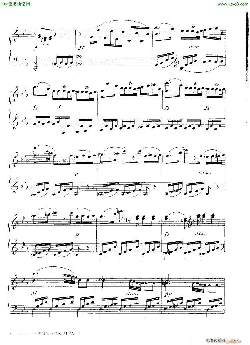 Clementi 13 6 Sonata Fminor 1 2(V)10