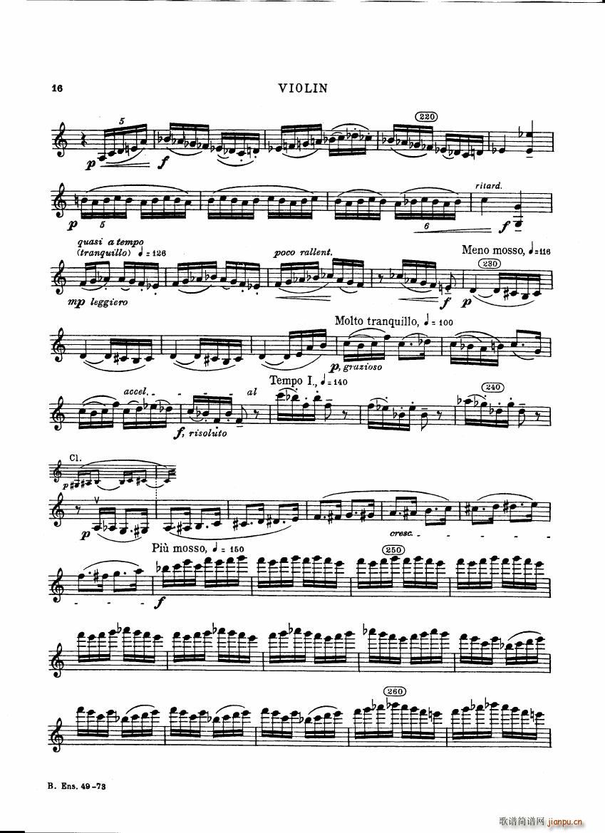 Bartok SZ 111 Contrasts violin(V)16