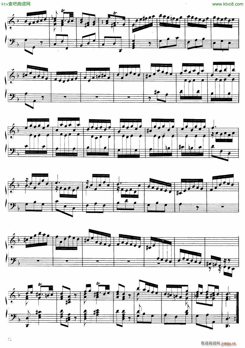Handel Suite in D minor G112 117(V)12