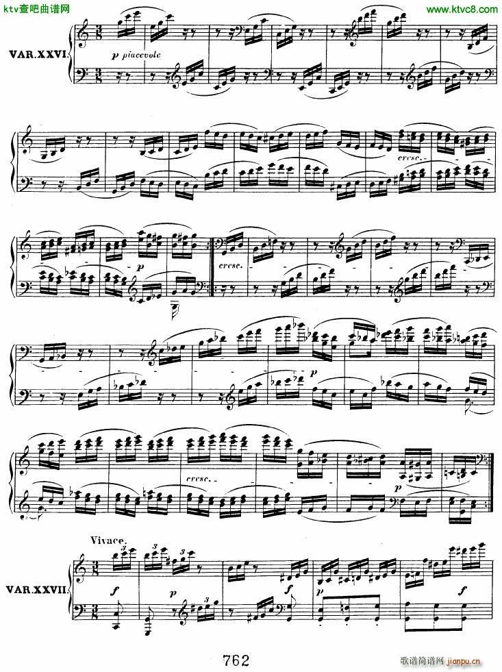 Beethoven op 120 Diabelli Variations(V)22