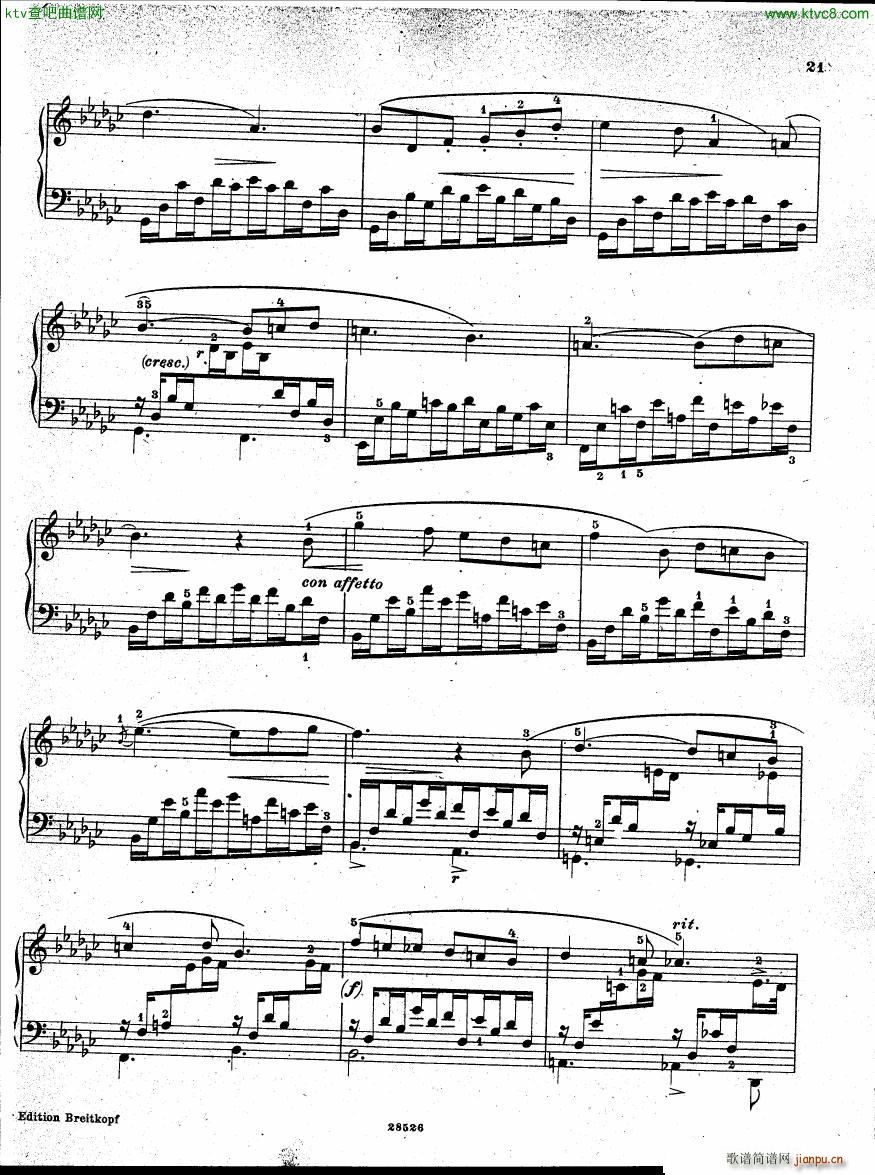 Henselt Piano Solo Album(V)20