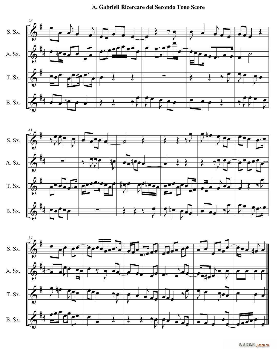 Ricercare del Secondo Tono (V)3