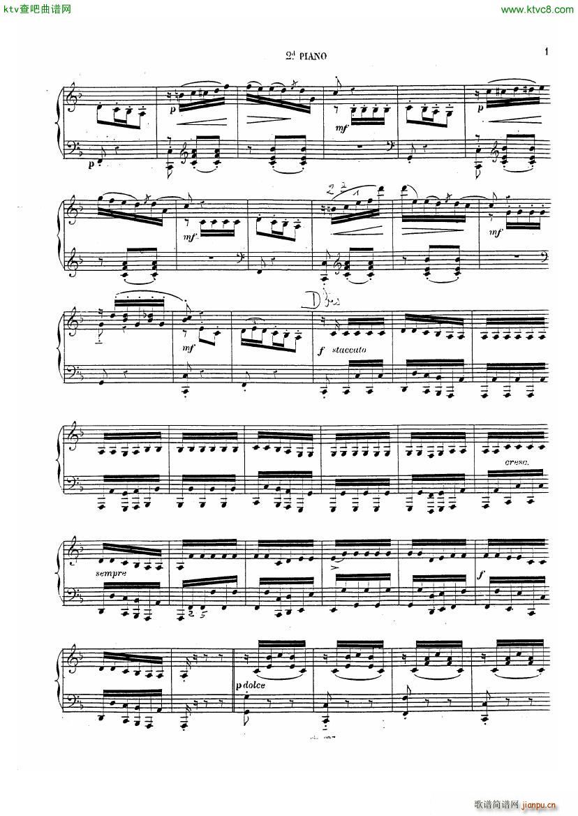 Chabrier Espana for two pianos(V)25