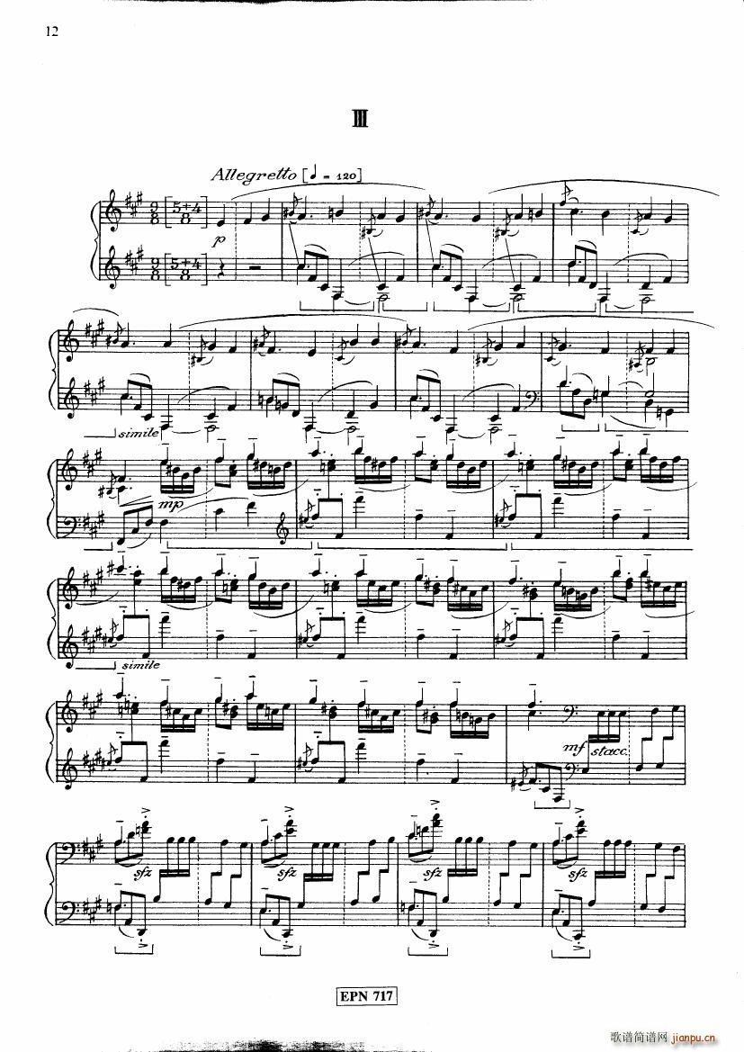 Constantinidis Huit Danses des iles grecques(V)5