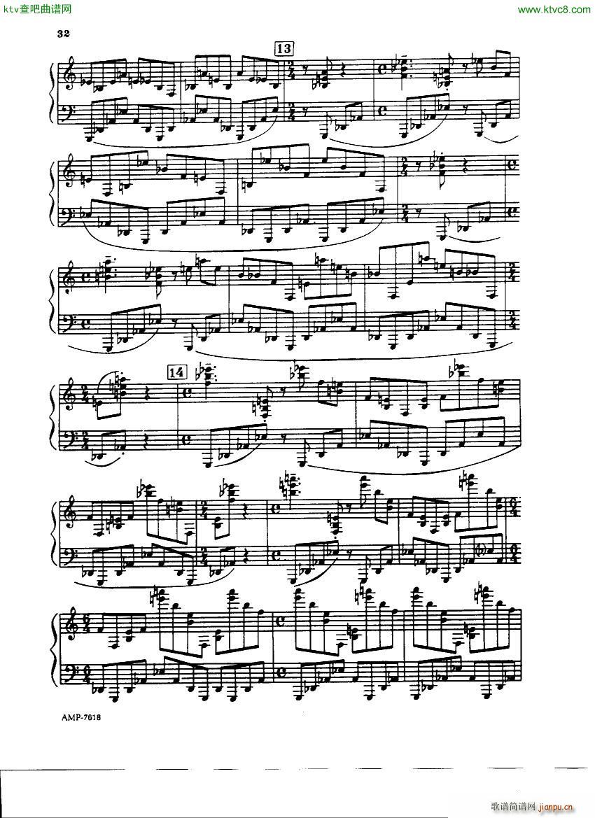 Gubaidulina Sofia Piano Sonata(V)30