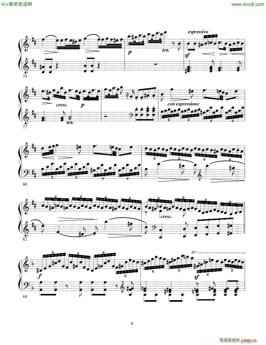 clementi sonata op50 2(V)8
