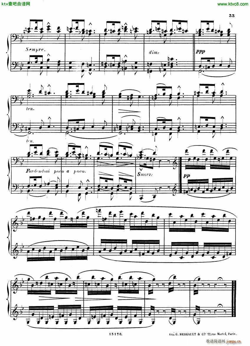 Alkan op 38b Deuxieme recueil de chants(V)32