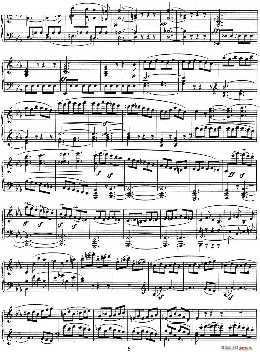 ؐQ04 {Q E{ Op 7 E flat major(V)5