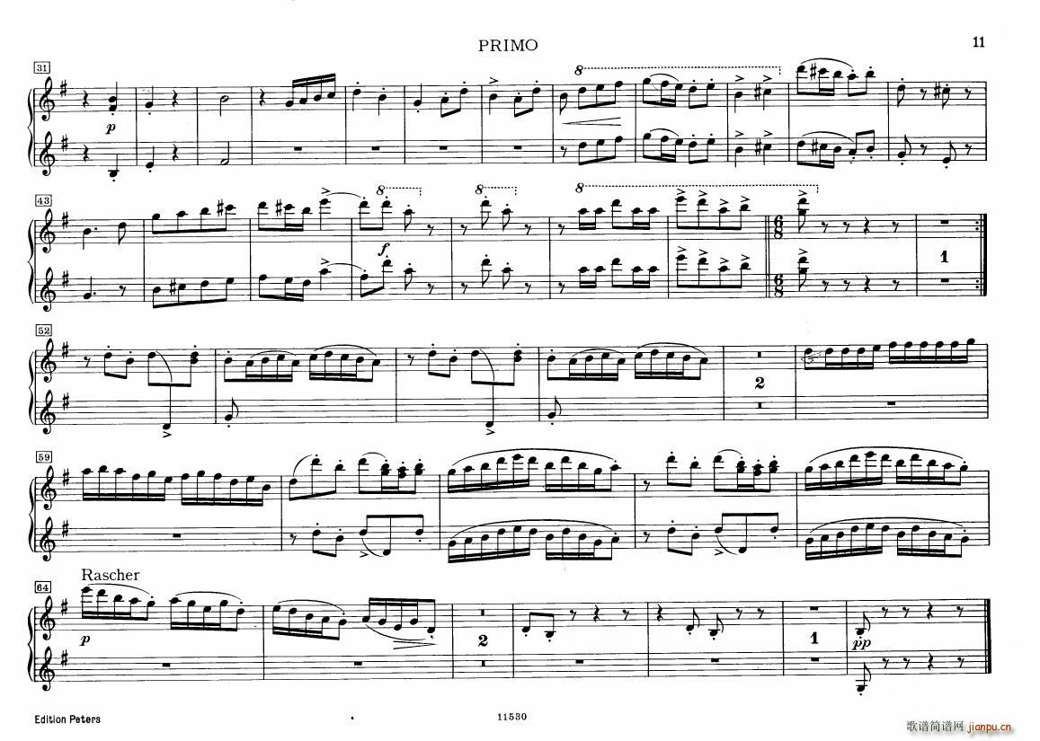 Bresgen Kuckucksuite for piano 4hands(V)8