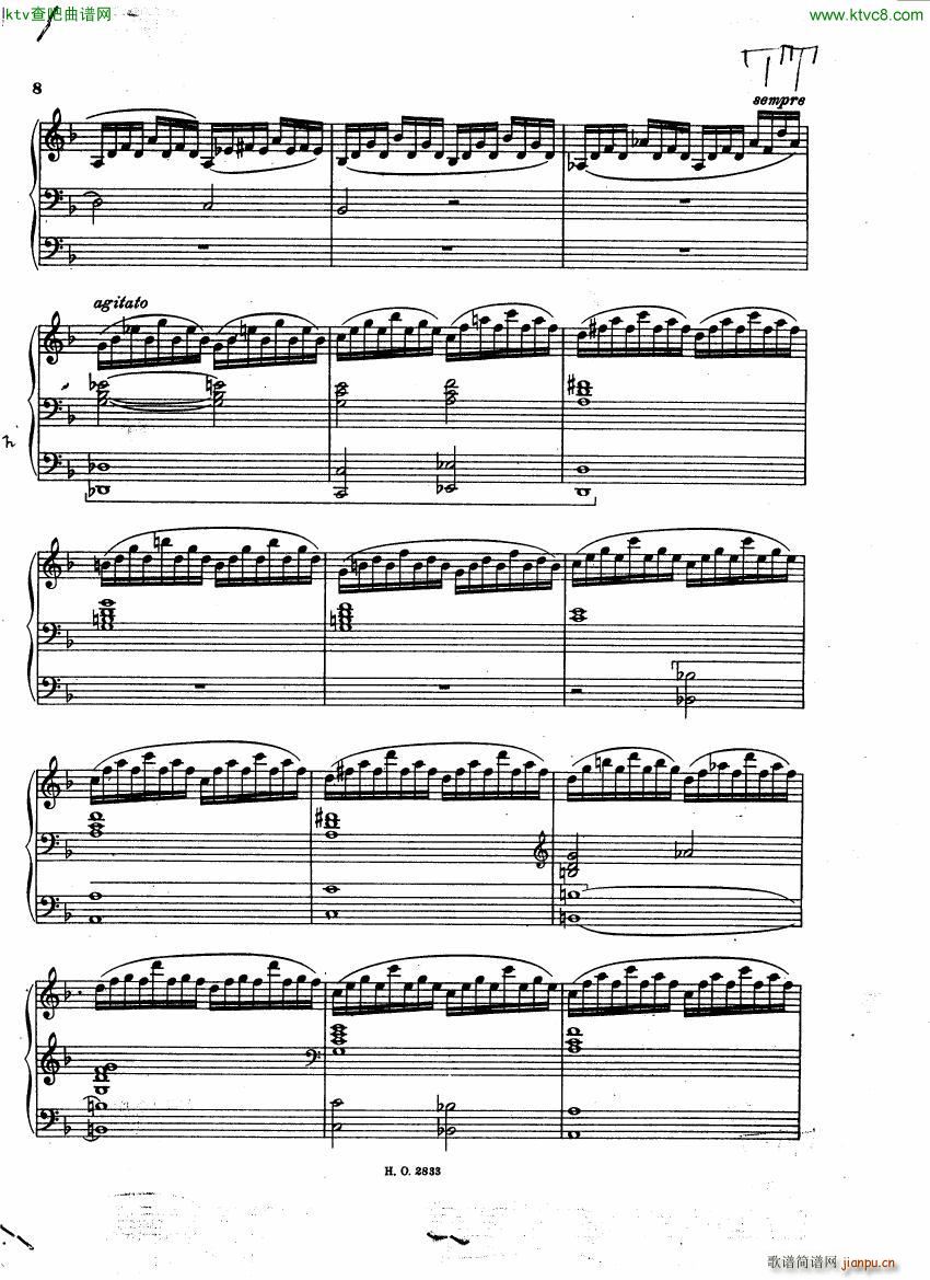 Bach JC Fugue F major on B A C H for organ(V)7