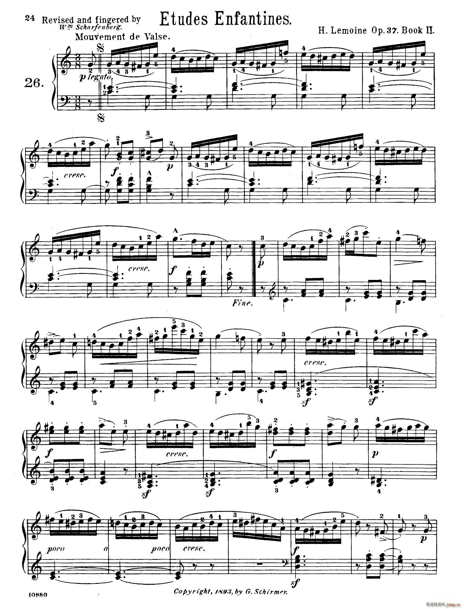 Etudes Enfantines Op 37 ͯپ 26 30(V)1