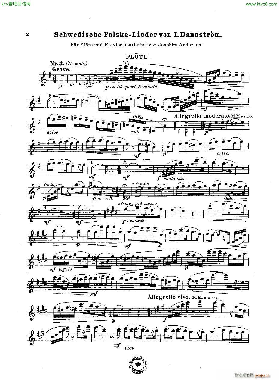 Andersen op 50 Schwedische Polska Lieder(V)17