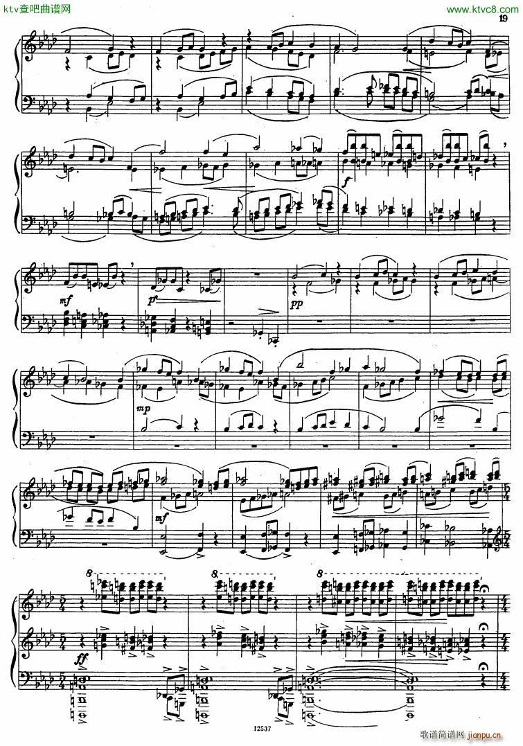 Flyarkovsky 6 preludes and fugues(V)19