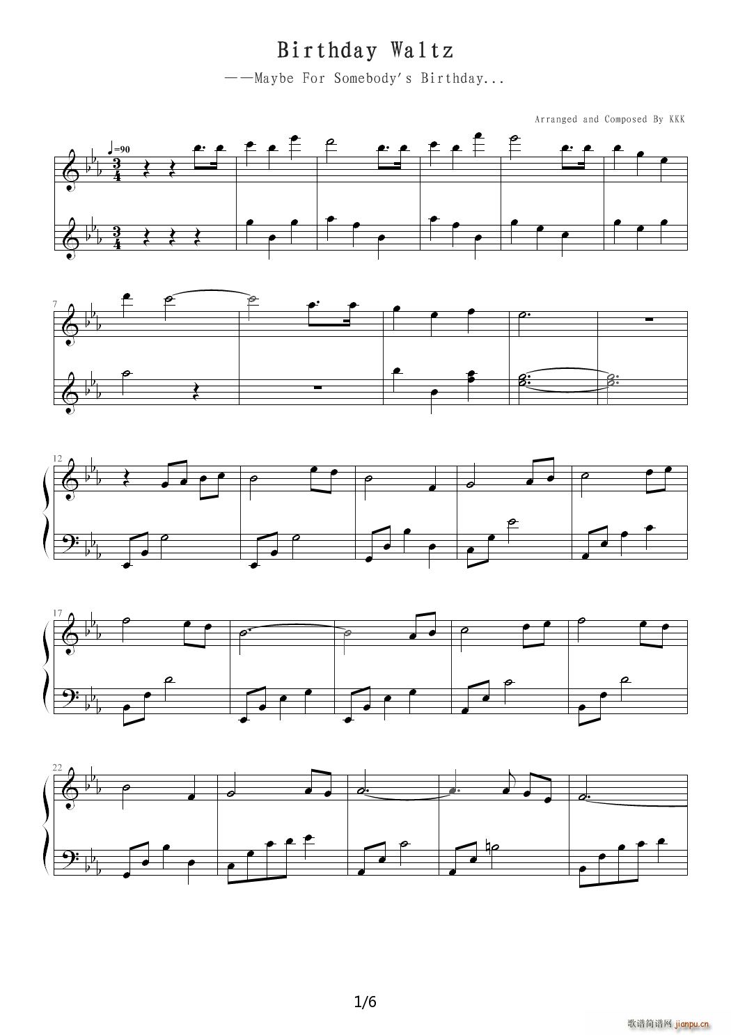 Birthday Waltz E{(V)1