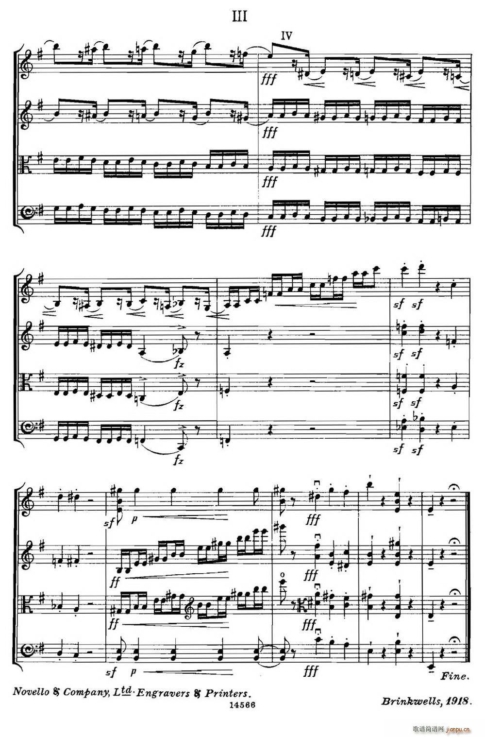 QUARTET Op 83  Ҙ(l )(V)27