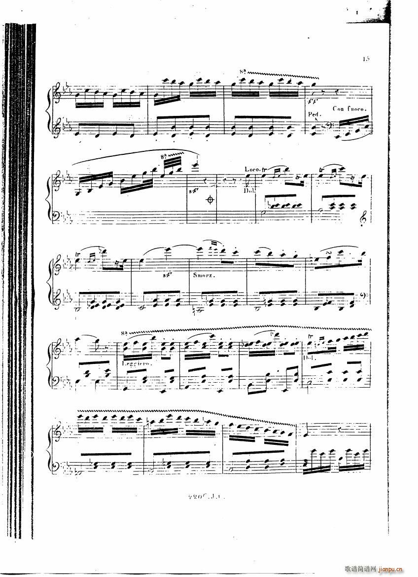 Czerny Variations brillantes(V)14