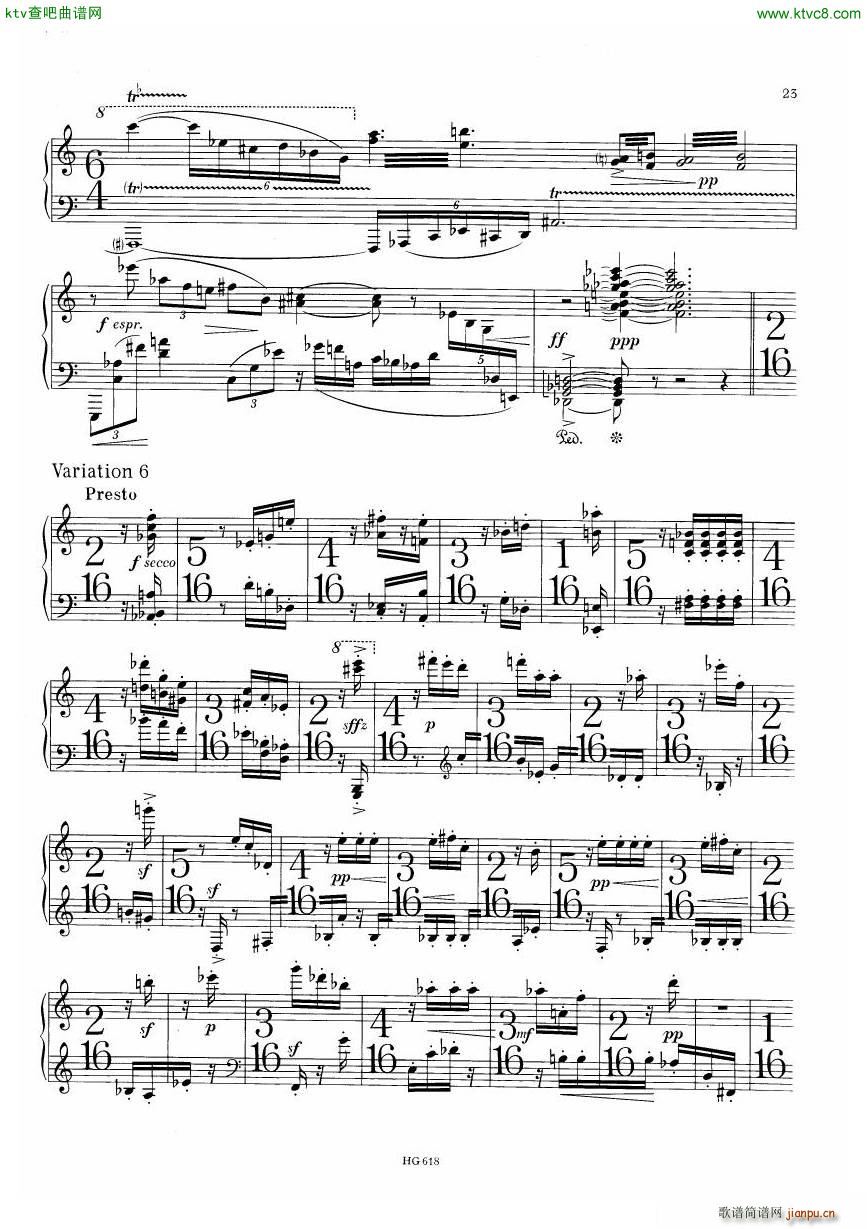 Denisov Variations(V)5