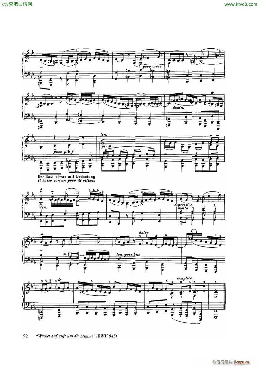 Bach Busoni Ten Chorale Preludes(V)6