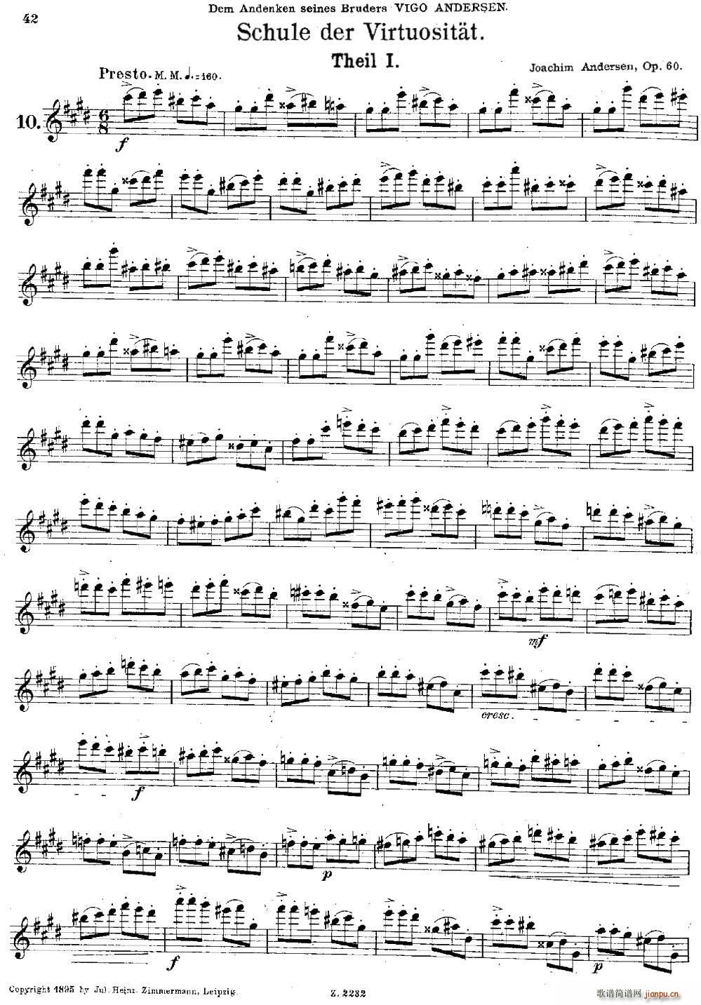 Schule der Virtuosit?t Op 60 10 L(chng)(ѺV)1