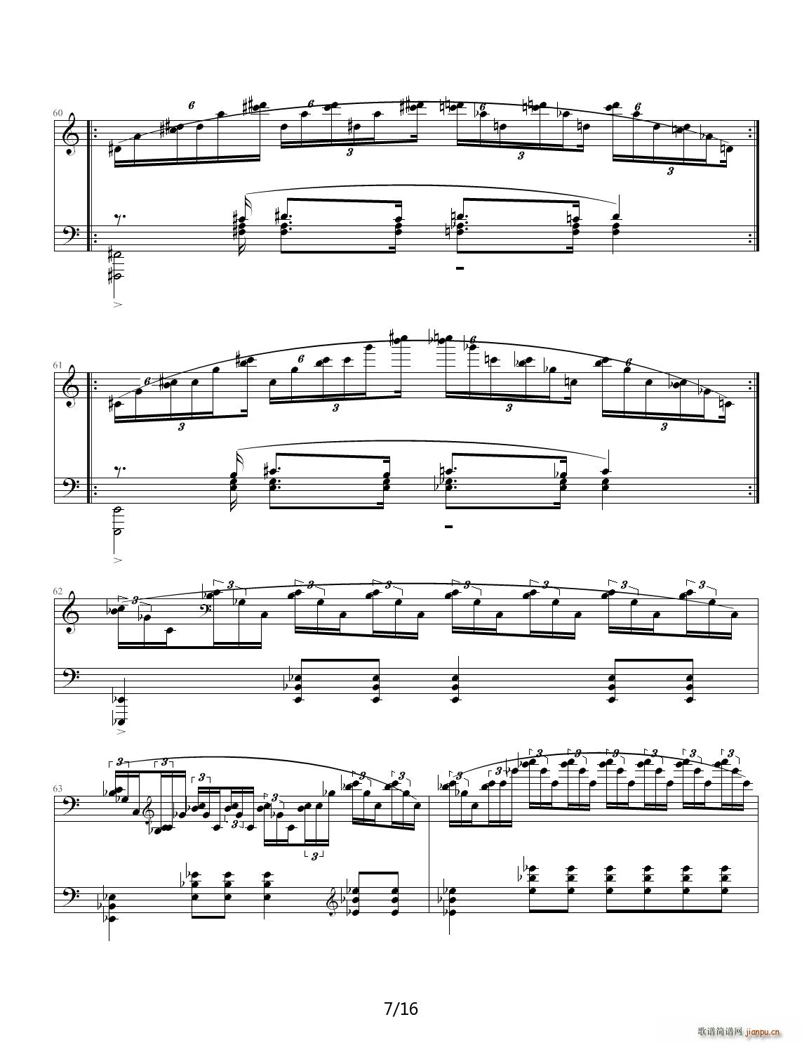 Etude in A Minor C{(V)7